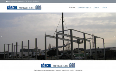 goeschl-metallbau.at screenshot