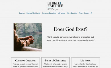 goingfarther.net screenshot