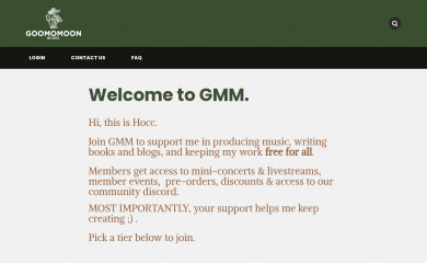 goomomoon.com screenshot