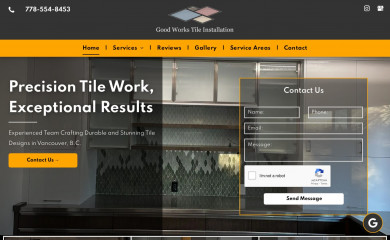 goodworkstileinstallation.ca screenshot