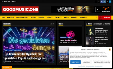 goodmusic.one screenshot