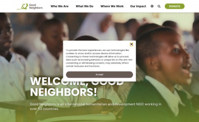 goodneighbors.org screenshot