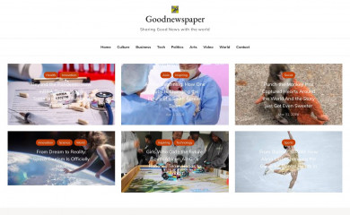 goodnewspaper.net screenshot