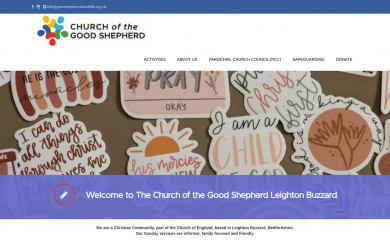 goodshepherdsandhills.org.uk screenshot