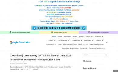 googledrivelinks.com screenshot