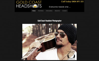goldcoastheadshots.com.au screenshot
