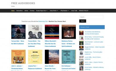 goldenaudiobooks.com screenshot