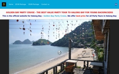 goldenbaypartycruise.com screenshot