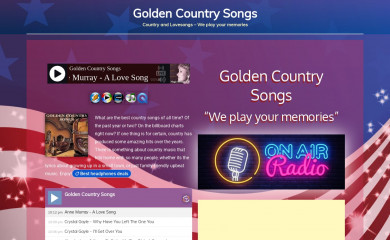goldencountrysongs.com screenshot