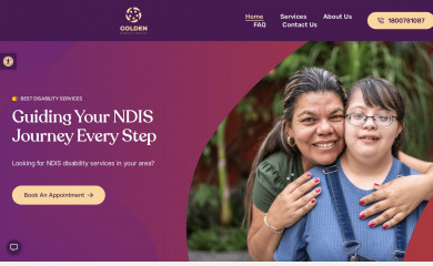 goldendisability.com.au screenshot