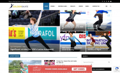 goldenskate.com screenshot