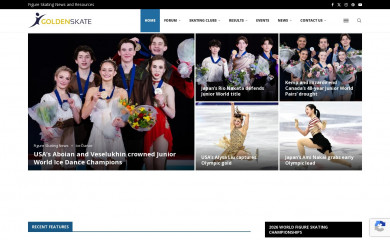 goldenskate.com screenshot