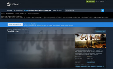goldhuntermp.com screenshot