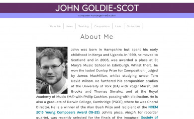 goldie-scot.com screenshot
