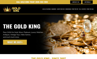 goldkingnc.com screenshot
