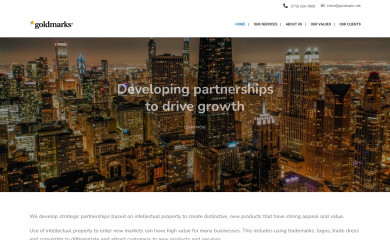 goldmarks.net screenshot