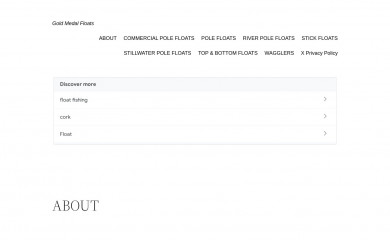 goldmedalfloats.co.uk screenshot