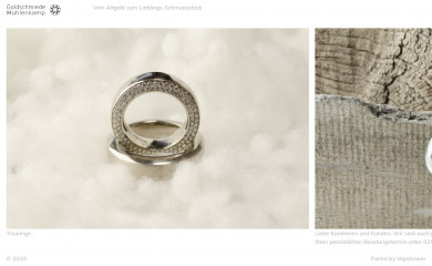 goldschmiede-muehlenkamp.de screenshot