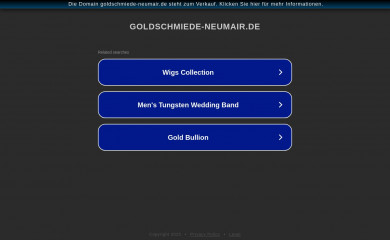 goldschmiede-neumair.de screenshot