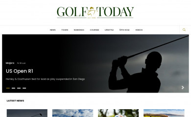 golftoday.co.uk screenshot