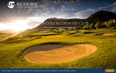 golfbighorn.ca screenshot