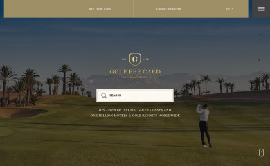 golfcard.de screenshot