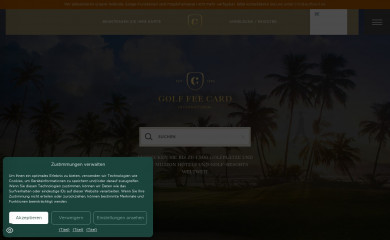 golfcard.de screenshot