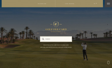 golfcards.com screenshot