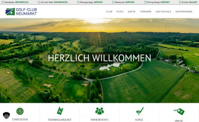 golfclub-neumarkt.de screenshot