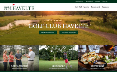 golfclubhavelte.nl screenshot