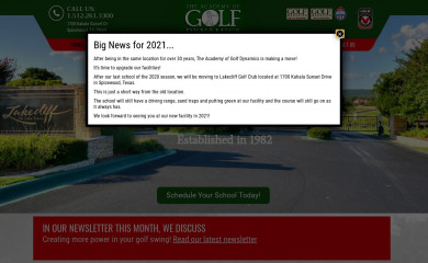 golfdynamics.com screenshot