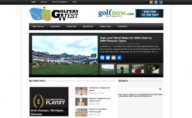 golferswest.com screenshot