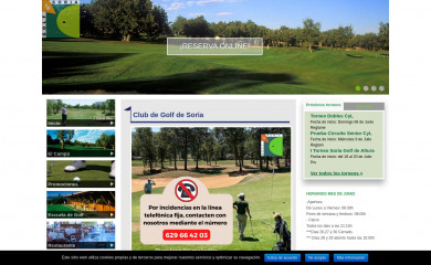 golfsoria.com screenshot
