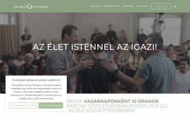 golgotakistarcsa.hu screenshot