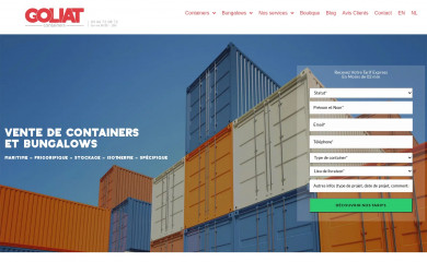 goliat.fr screenshot