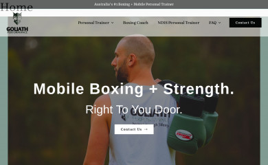 goliathperformance.com.au screenshot