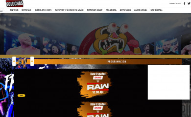 goluchas.com screenshot