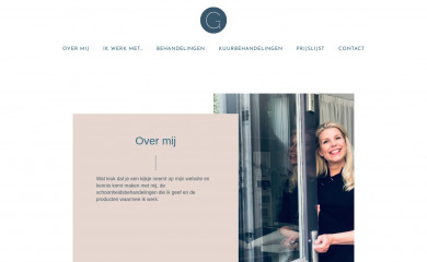 gonnie-schoonheidsinstituut.nl screenshot