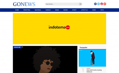 http://gonews.indotema.com/ screenshot