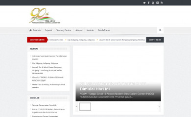 gontor.ac.id screenshot