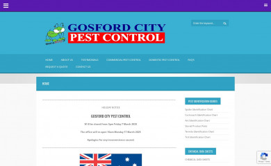 gosfordcitypestcontrol.com.au screenshot