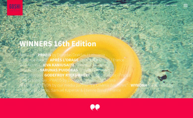 gosh-festival.com screenshot