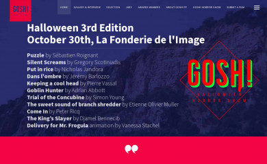 gosh-festival.com screenshot