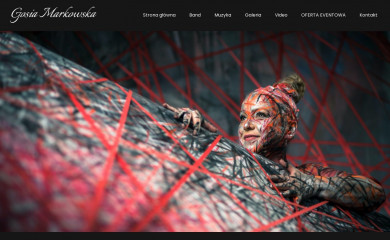 gosiamarkowskaband.pl screenshot