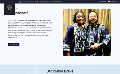 gospelofchristministries.org screenshot