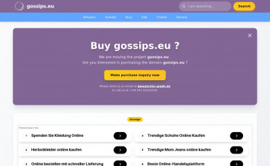 gossips.eu screenshot