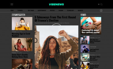 http://gossipthemes.com/vibenews screenshot