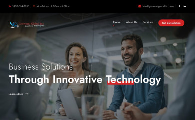 goswamiglobalinc.com screenshot