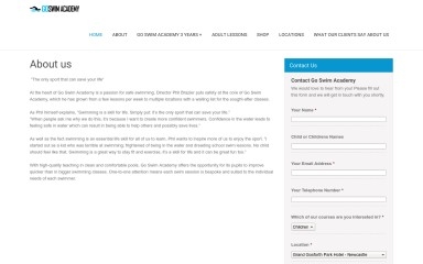 goswimacademy.com screenshot