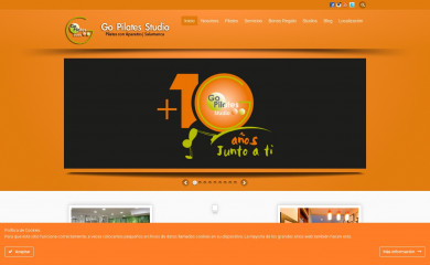 gopilates.es screenshot